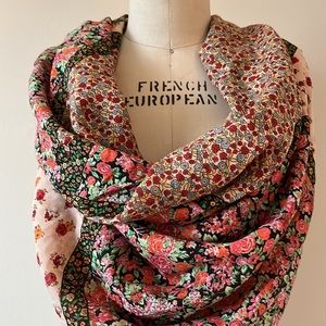 Coach 1941 Spring Floral Scarf